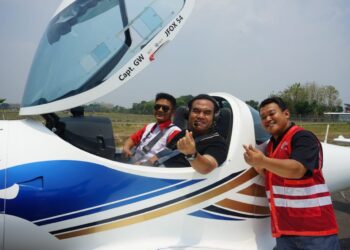 Jogja Flying Club Jajaki Kerja Sama Aerowisata di Blora