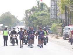 Peringatan Hari Sumpah Pemuda, Polres Blora Gelar Lomba Gerak Jalan Cepat 28 Kilometer, Ini Juaranya!