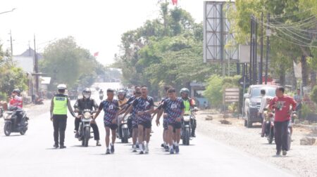 Gerak jalan cepat 28 kilometer memperingati hari sumpah pemuda