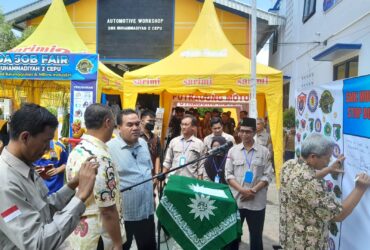 Job and University Fair di SMK Muhammadiyah 2 Cepu