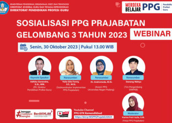 Fresh Graduate Merapat Webinar sosialisasi PPG Prajabatan 2023 Gelombang 3 Siap Digelar Catat Waktunya