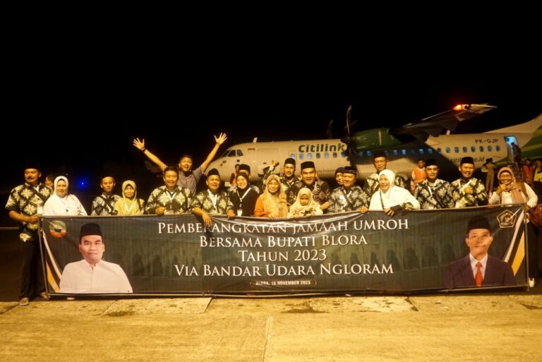 Sekarang Berangkat Umroh Bisa Lewat Bandara Ngloram