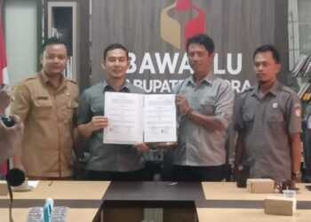 Bawaslu dan PWI Blora Jalin Kerjasama Sukseskan Pemilu 2024