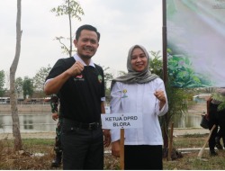 DPRD Blora Apresiasi Aksi Penanaman Pohon Oleh Polres Blora
