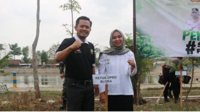 DPRD Blora Apresiasi Aksi Penanaman Pohon Oleh Polres Blora