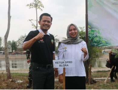 DPRD Blora Apresiasi Aksi Penanaman Pohon Oleh Polres Blora