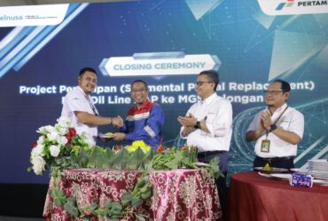 Elnusa Sukses Menyelesaikan Proyek Penyisipan Segmental Partial Replacement Main Oil Line XAP ke MGS Balongan