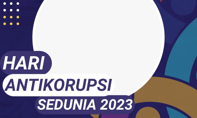Link Twibbon Peringatan Hari Anti Korupsi Sedunia Atau Hokardia 2023