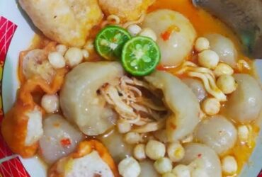 Baso Aci Isi Ayam Pedas, Hidangan Gurih dan Nikmat untuk Musim Hujan