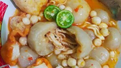 Baso Aci Isi Ayam Pedas, Hidangan Gurih dan Nikmat untuk Musim Hujan