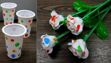 Sulap Sampah Plastik Berkah, Begini Cara Mudah Membuat Mawar Gelas Plasik