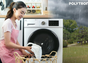 Mesin Cuci Polytron Wonderwash Series, Mesin Cuci Front Loading 2 in 1