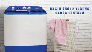 Rekomendasi 10 Mesin Cuci 2 Tabung Terbaik dengan Harga 1 Jutaan Fitur Lengkap dan Hemat Listrik