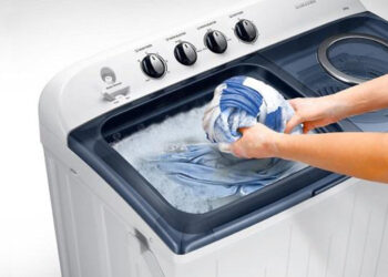 Mesin Cuci 2 Tabung Samsung WT12J4200MB