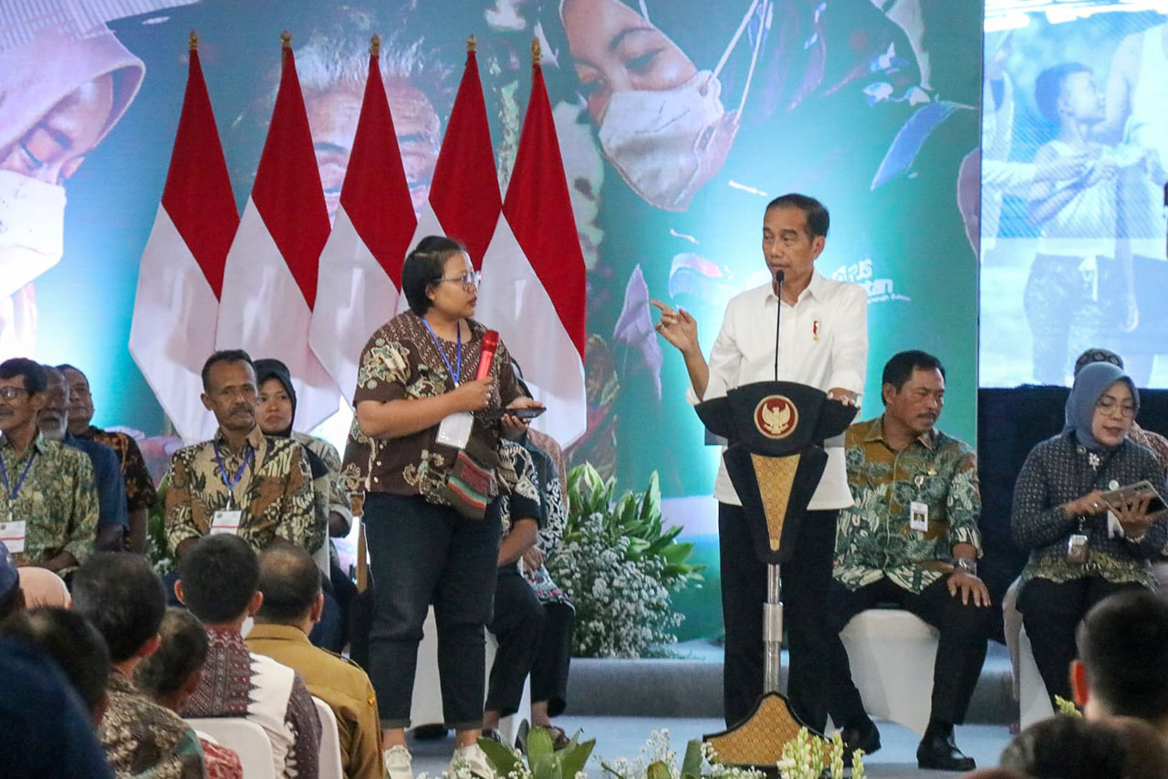 2 Warga Blora dapat sepeda dari Presiden Jokowi