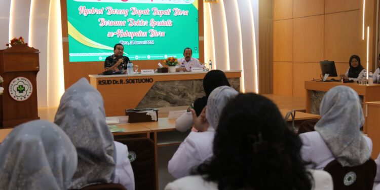 Bupati Blora Gelar Ngobrol Bareng Dokter Spesialis, Siapkan SDM untuk RSUD Randublatung
