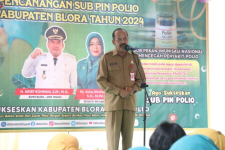 Dinas Kesehatan Kabupaten Blora Targetkan 95% Anak Usia 0-7 Tahun Terima Imunisasi Polio