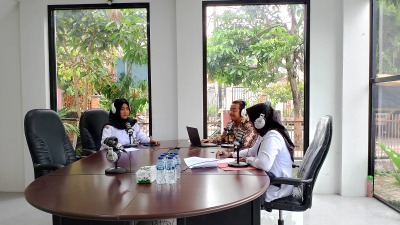 Kolaborasi dengan LPPL Radio Gagak Rimang Blora, KPU Kabupaten Blora Menyampaikan Informasi Pemilu 2024