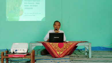 Guru Besar IPB Perkenalkan Konsep Pertanian Biointensif Padi di Blora