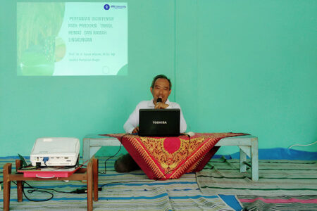 Guru Besar IPB Perkenalkan Konsep Pertanian Biointensif Padi di Blora