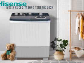 Mesin Cuci 2 Tabung Hisense WSRB1313UB
