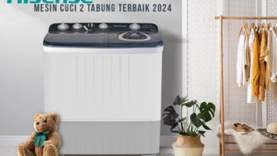 Mesin Cuci 2 Tabung Hisense WSRB1313UB