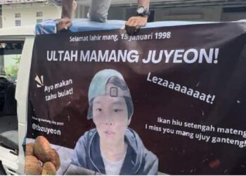 Fans Juyeon The Boyz Bagikan Tahu Bulat Gratis untuk Rayakan Ultah Sang Idola