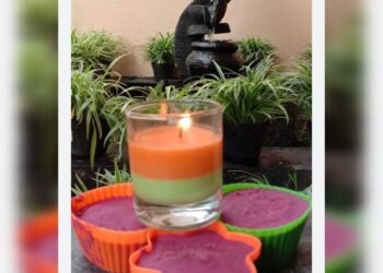 Menyulap Minyak Jelantah Jadi Lilin Aromaterapi yang Menyegarkan