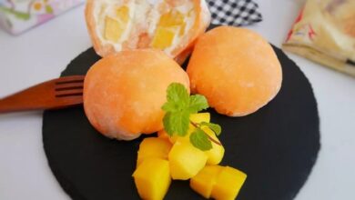 Mochi Mangga Super Lembut dan Kenyal, Si Bulat yang Digemari Emak - emak