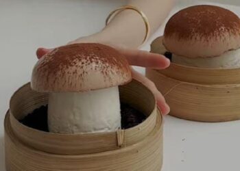 Makanan Italia, Panna Cotta Lucu dan Unik Berbentuk Jamur