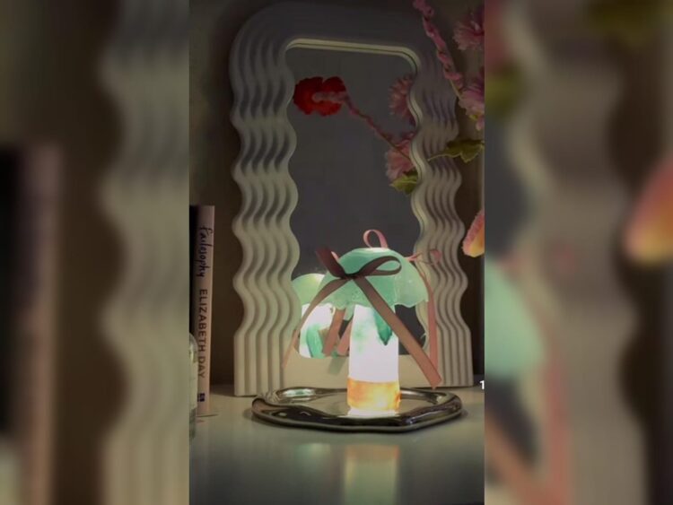 Viral! Lampu Jamur dari Barang Bekas, Bisa Menjadi Sumber Cuan