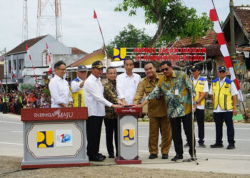3 Jalan Inpres di Kabupaten Blora Diresmikan Presiden Jokowi