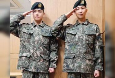 RM dan V BTS Raih Penghargaan sebagai Trainee Elit dalam Upacara Kelulusan Pelatihan Militer