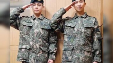 RM dan V BTS Raih Penghargaan sebagai Trainee Elit dalam Upacara Kelulusan Pelatihan Militer