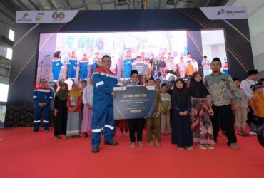 PEPC JTB Gelar Tasyakuran dan Santunan Anak Yatim Sekitar Wilayah Kerja