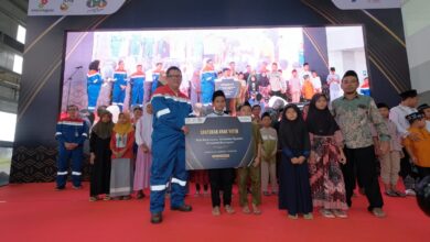 PEPC JTB Gelar Tasyakuran dan Santunan Anak Yatim Sekitar Wilayah Kerja