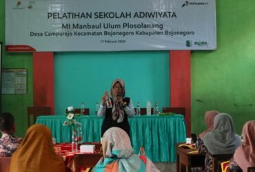 PT Pertamina EP Sukowati Field, Zona 11 Regional Indonesia Timur Subholding Upstream Pertamina, menyelenggarakan pelatihan Sekolah Adiwiyata