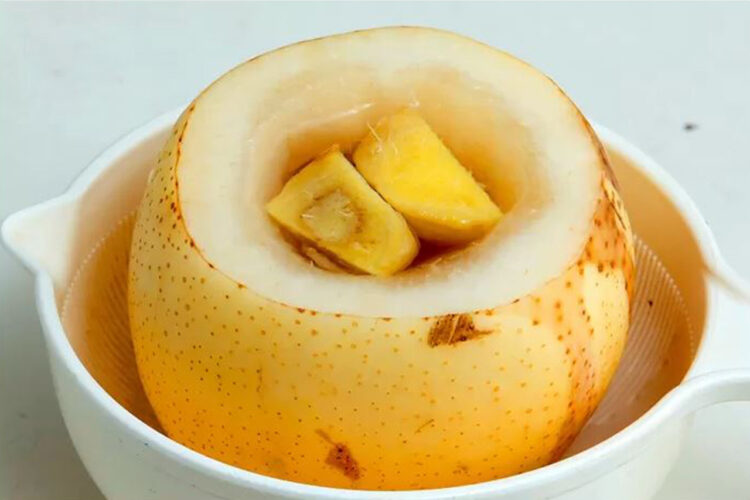 Buah Pir Kukus 8 Khasiat Mengonsumsi Buah Pir Kukus Untuk Kesehatan Hingga Pengobatan