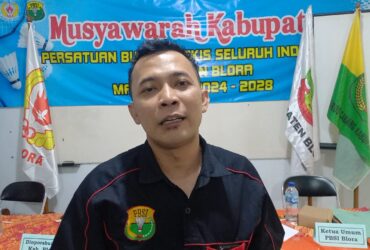 Gus Labib Jabat Ketua PBSI Blora Periode 2024 - 2028