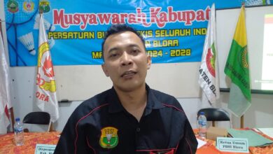 Gus Labib Jabat Ketua PBSI Blora Periode 2024 - 2028
