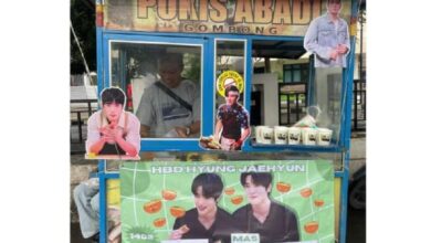 Dari Tahu Bulat Hingga Penjual Pukis, Penggemar Merayakan Ulang Tahun Jaehyun NCT