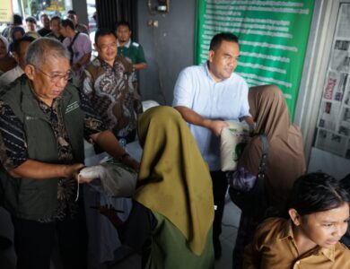 Pasar Ngawen Terbakar, Pedagang Terima Bantuan Beras dari Bulog