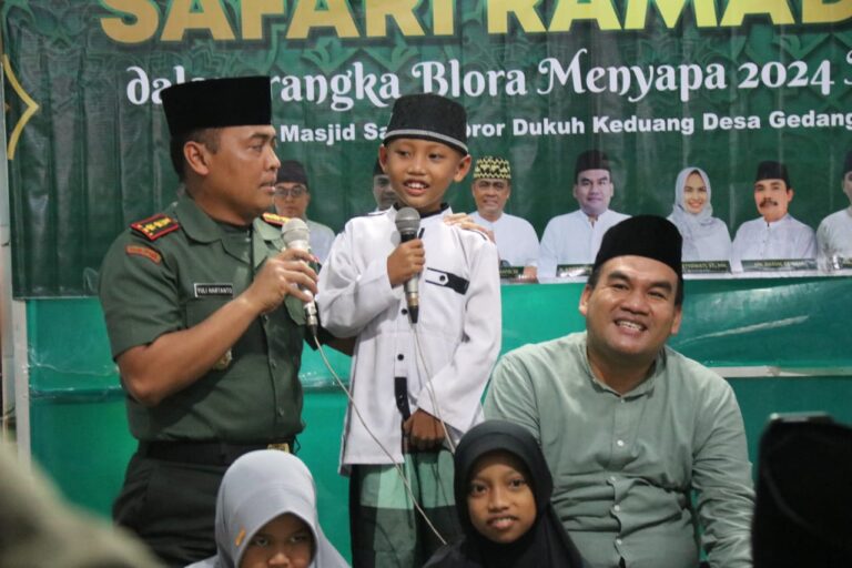 Safari Ramadhan Bupati Blora: Blusukan Hingga Pelosok Desa, Gaungkan Sekolah Sisan Ngaji