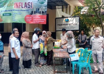 Peduli Inflasi PT BPH Gelar Pasar Murah