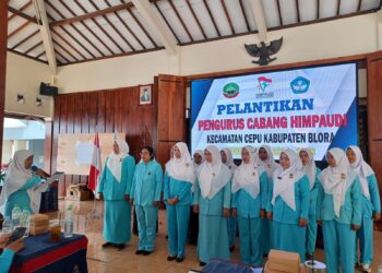 Siti Zuliana Terpilih Menjadi Ketua Cabang Himpaudi Kecamatan Cepu Periode 2024-2028