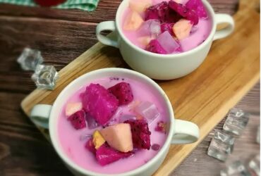 Sop Buah Naga, Segar dan Kaya Nutrisi Cocok untuk Buka Puasa
