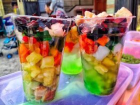 Buka Puasa Ramadhan Hemat dan Nikmat Ada di Cepu, Es Buah Prasmanan 20 Topping Mbak Limbuk Hanya Rp5.000