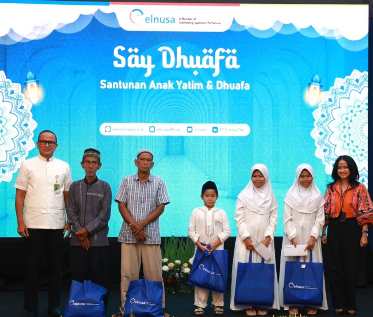 Elnusa Tebar Kebaikan di Bulan Ramadhan, Santunan untuk Anak Yatim dan Dhuafa