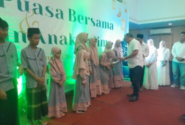 Berbagi Kebahagiaan di Bulan Suci Ramadhan, HIPMI Blora Santuni Anak Yatim