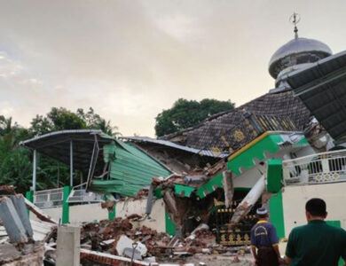Imbas Gempa 6,0 Magnitudo di Timur Laut Tuban Sejumlah Bangunan di Gresik dan Tuban Rusak Berat